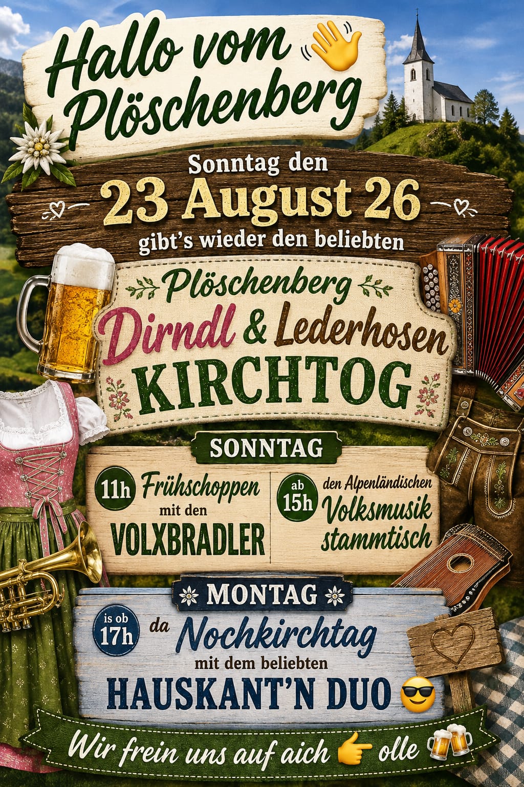 Ploeschenberg Kirchtag 24 6 2026